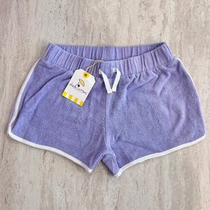 Shade Critters Palm Beach Youth Purple Terry Short‎ Large(10/12) NWT